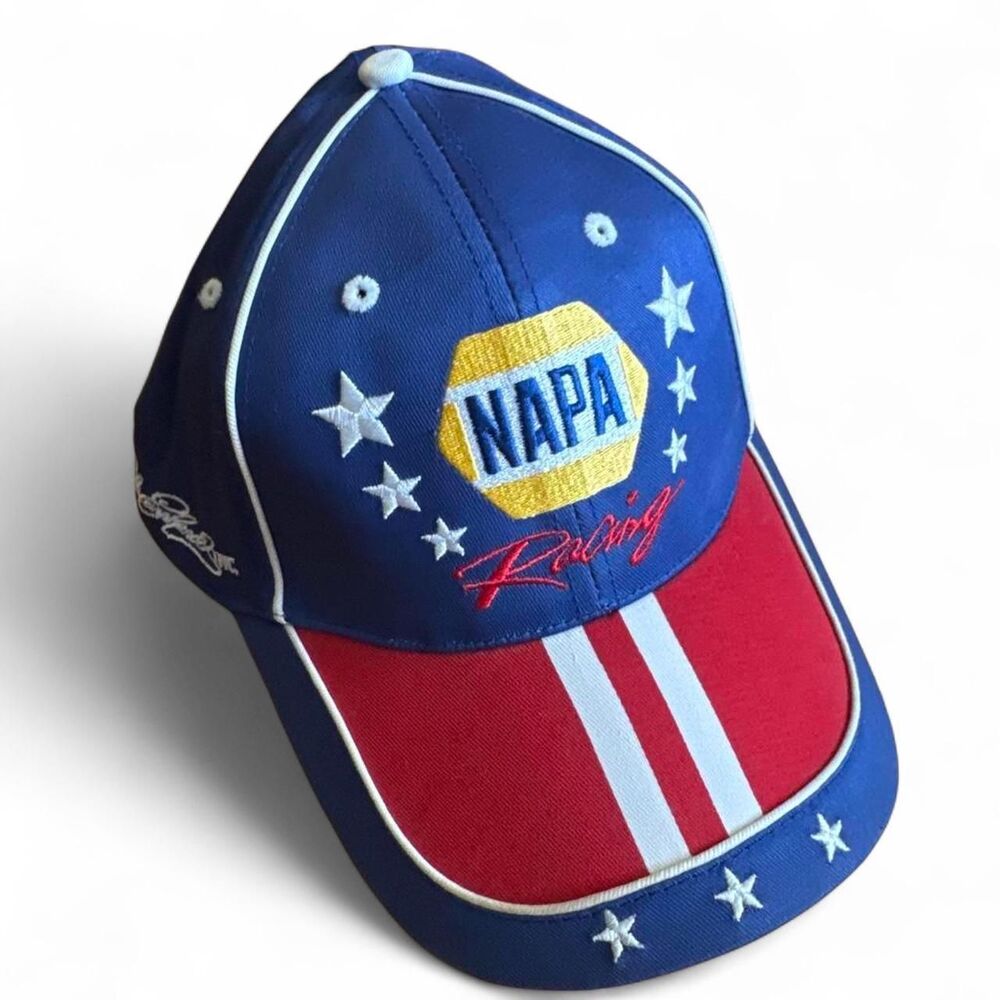 NAPA Racing Dale Earnhardt Inc Red White Blue Patriotic USA Adjustable Hat
